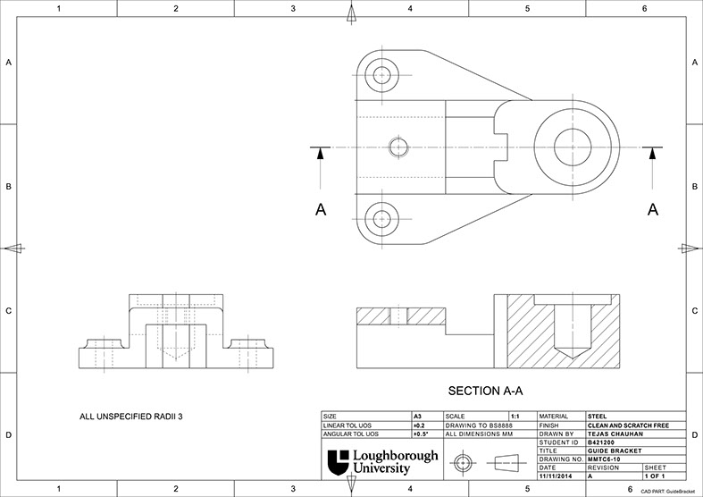 Bs8888 Technical Drawing